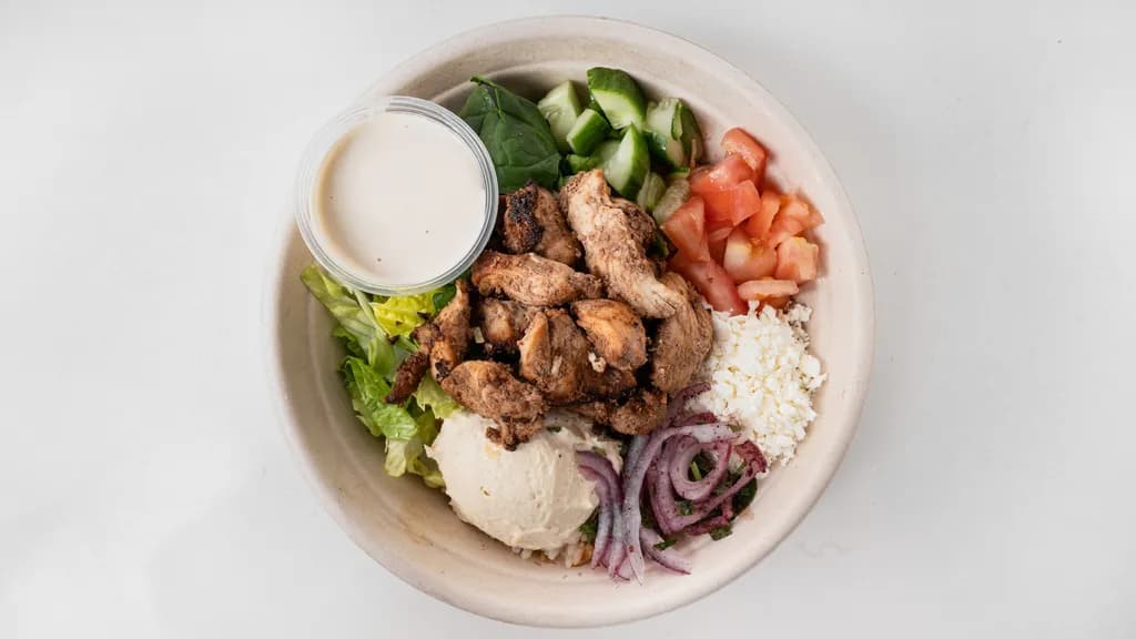 Aromatic Chicken Grain Bowl