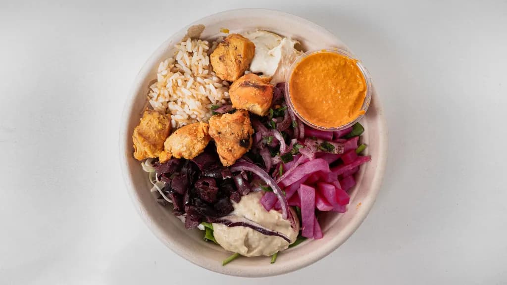 The Golden Skewer Bowl