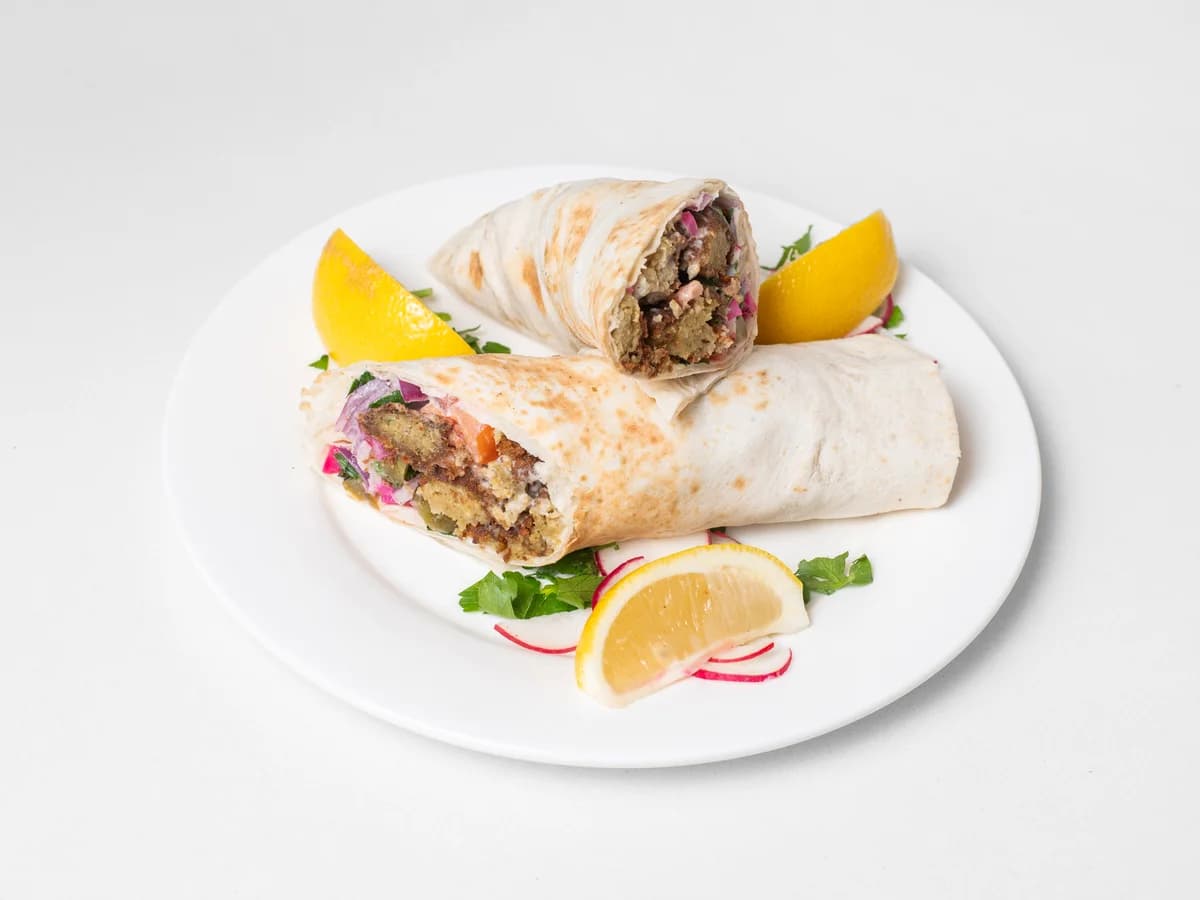 Lemon Falafel Sandwich