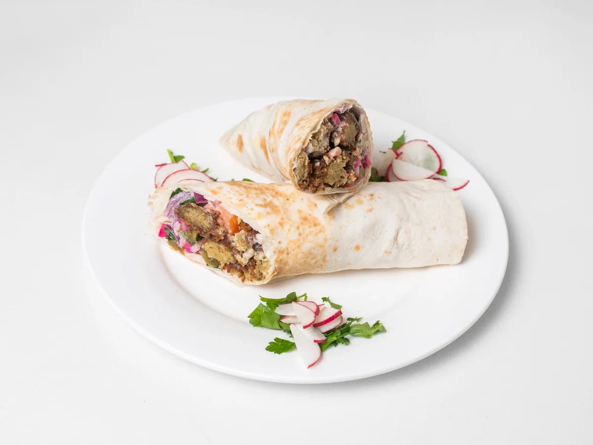 Traditional Falafel Sandwich