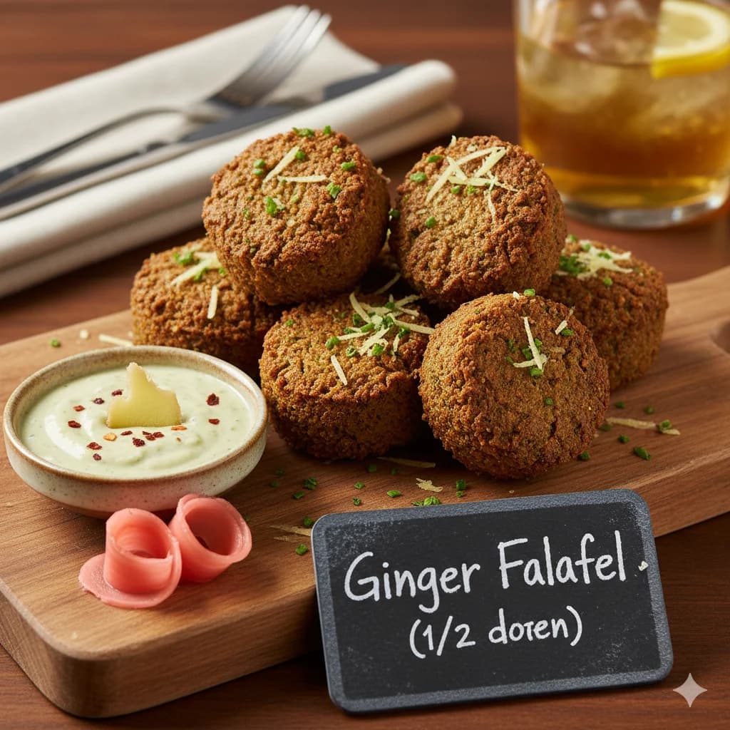 Ginger Falafel (Dozen)